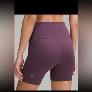Lululemon wunder train 6” short purple